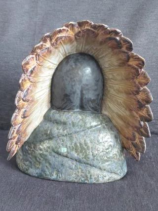 Figura Lladró Jefe Indio