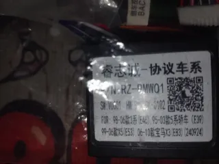 Pantalla Carplay BMW Serie 5 7'' 2+32