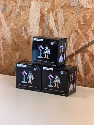 3x Figuras Final Fantasy VII Polygon Vol. 2