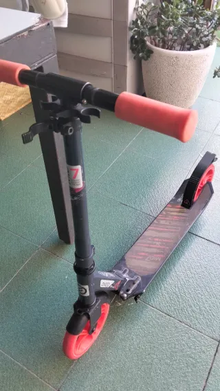 Patinete Oxelo MID7 Rojo