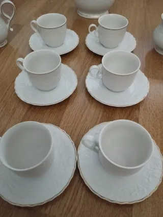 Juego de café porcelana alemana