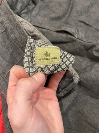 Jey Coleman Pantalone Uomo Taglia 52 Grigio