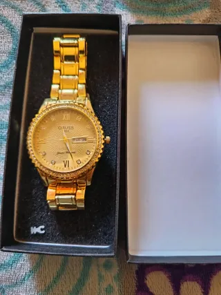 Reloj ORUSS Dorado Acero Cuarzo