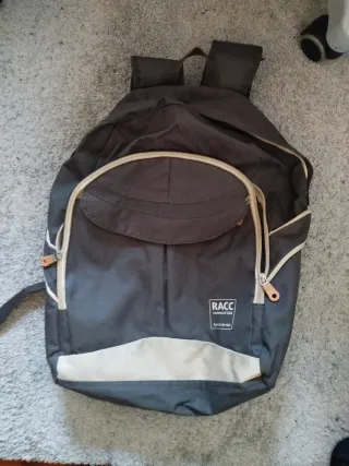 Mochila RACC Gris y Beige