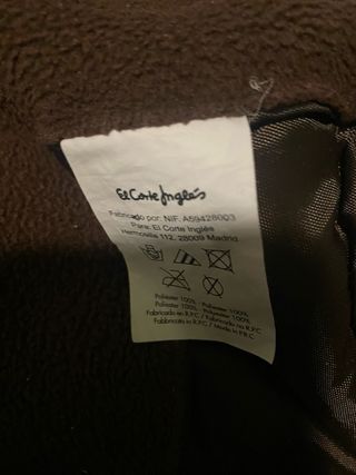 Saco para silla de paseo acolchado marrón