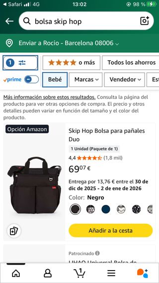Bolso Maternidad Skip Hop