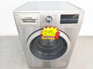 Lavatrice Bosch inox 8 kg 1200 giri/min