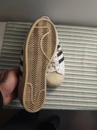 Adidas Superstar Blancas Talla 44