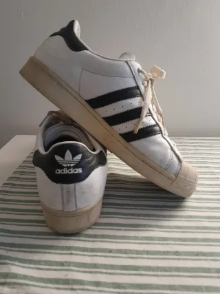 Adidas Superstar Blancas Talla 44