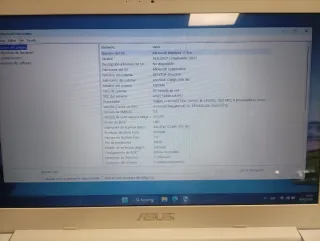 Portátil Asus L502M Blanco