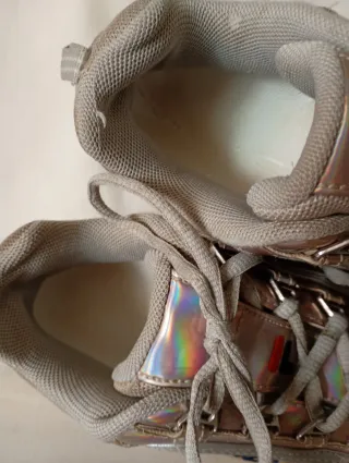 Sapatilhas Fila Criança Rosa/Prateado