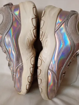 Sapatilhas Fila Criança Rosa/Prateado