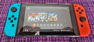 Nintendo Switch + 3 Juegos + Accesorios