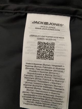 Cazadora Jack & Jones Negra