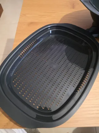 Vaporera con tapa transparente