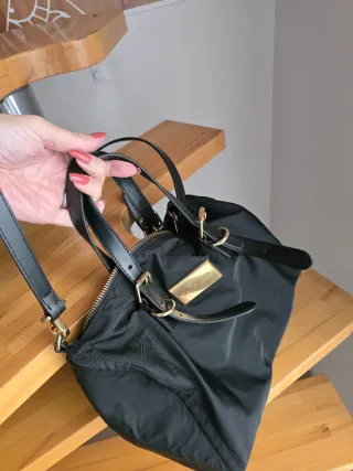 Bolso Bimba y Lola Negro y Dorado