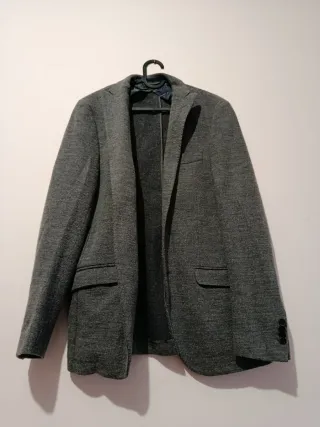 Blazer Etro Milano Talla 48 Gris
