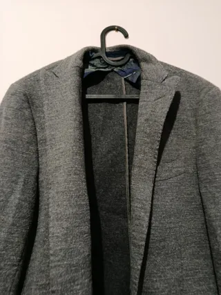 Blazer Etro Milano Talla 48 Gris