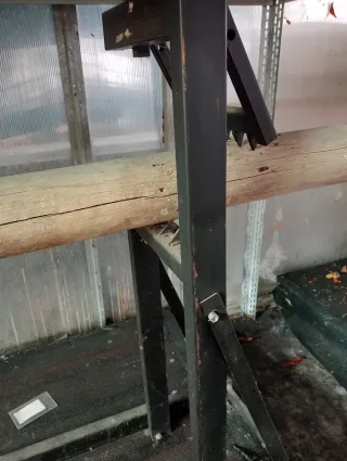 Soporte para cortar troncos