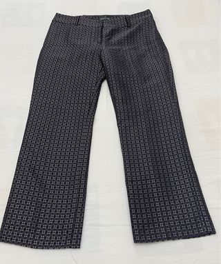 Pantalón Vestir Roberto Verino Morado/Negro