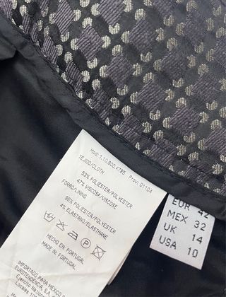 Pantalón Vestir Roberto Verino Morado/Negro