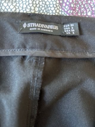 Pantalón de vestir negro