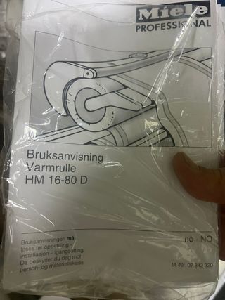 Planchadora Profesional Miele