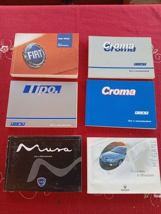 Fiat Lancia Renault Libretto USO MANUTENZIONE