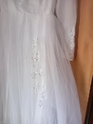 Precioso Vestido de Novia Blanco/ver medidas/