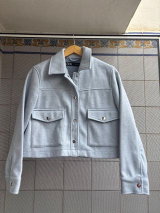 Chaqueta Zara azul