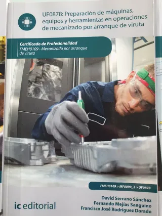 Lote completo de 9 libros de fabricación mecánica