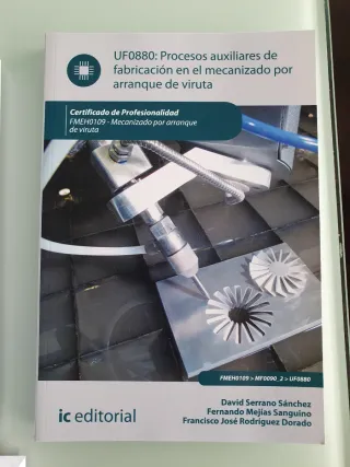 Lote completo de 9 libros de fabricación mecánica