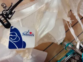 Ligueros blancos Selmark y Evelin Talla  M