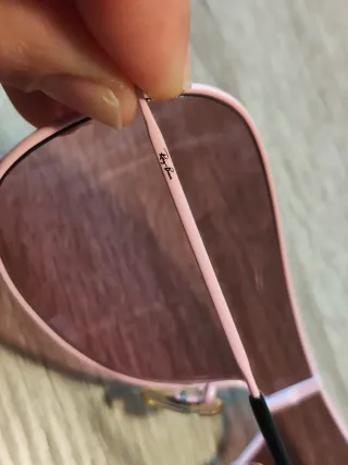 Occhiali da sole Ray-Ban rosa