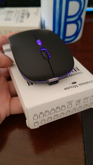 Ratón Inalámbrico Bluetooth 5.0 + 2.4GHz Recargabl