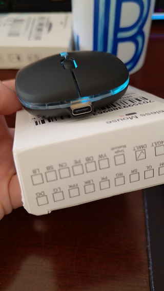 Ratón Inalámbrico Bluetooth 5.0 + 2.4GHz Recargabl