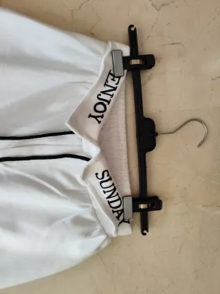 Pantalón chándal blanco Talla Única