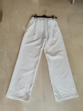 Pantalón chándal blanco Talla Única
