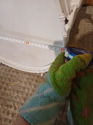 Batería musical blanca  decoración.Tamaño adulto