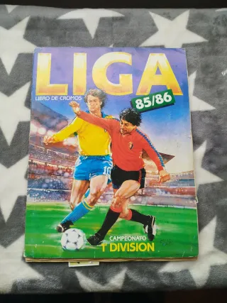 Álbum Liga Este 85-86 Completo