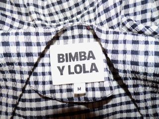 Vestido midi Bimba&Lola de cuadros