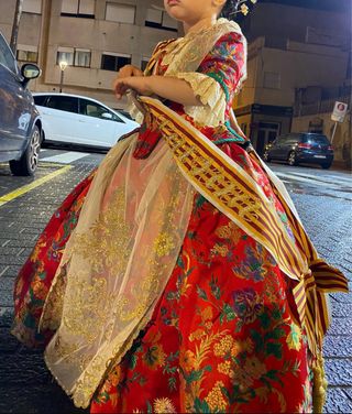 Traje de Fallera Niña 3-6 años