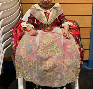 Traje de Fallera Niña 3-6 años