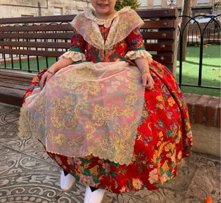 Traje de Fallera Niña 3-6 años