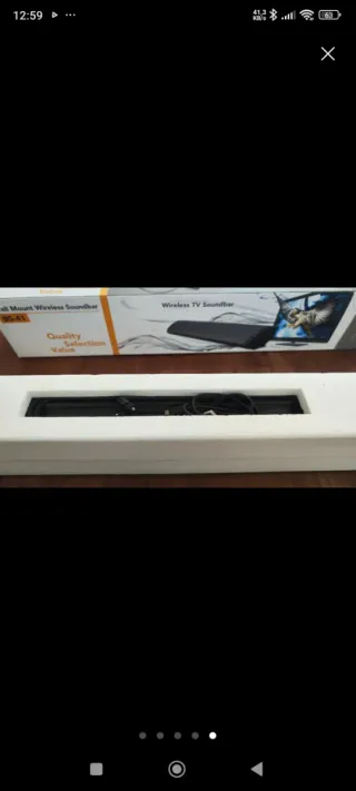 Barra de Sonido Inalámbrica BS-41 Negra