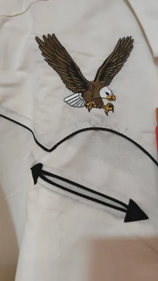 Camisa Western Bordada T.46