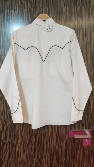 Camisa Western Bordada T.46
