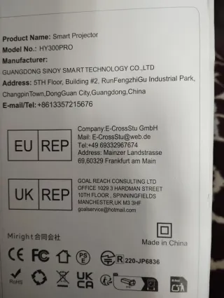 Proyector Multimedia Magcubic Gris