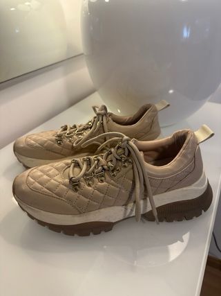 Zapatillas Corina Beige Talla 41