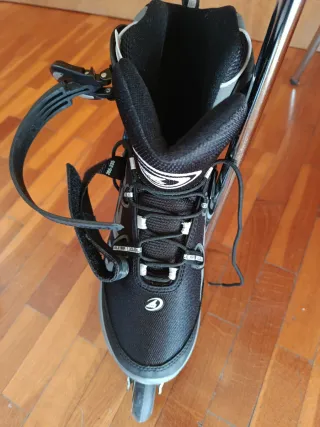 Patines hombre Roller Blade Spark 80 ALU+ casco